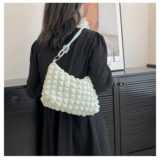 Cloud Bubble Shoulder Style Fashion Handbag