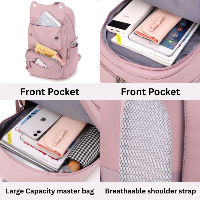 Girls Large Capacity Backpack