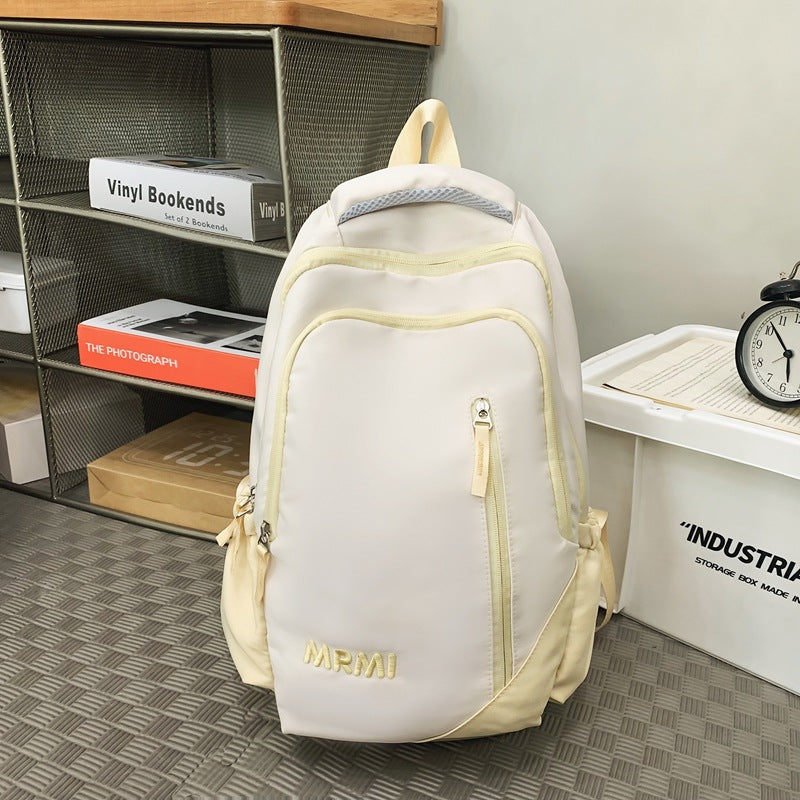 Casual Fashionable College Style School University Trendy Student Backpack Sri Lanka
