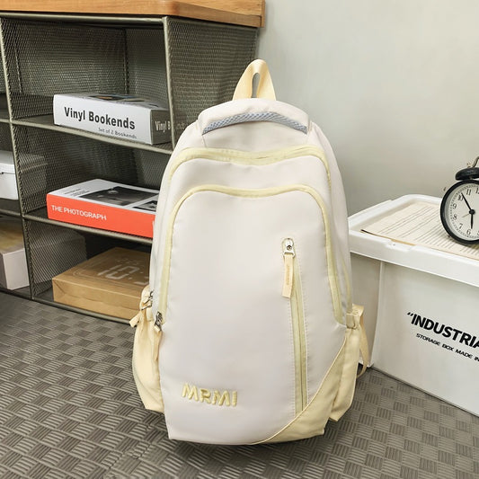 Casual Fashionable College Style School University Trendy Student Backpack Sri Lanka