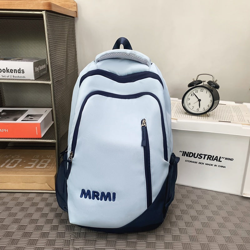 Casual Fashionable College Style School University Trendy Student Backpack Sri Lanka
