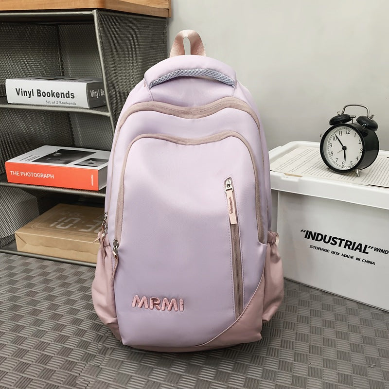Casual Fashionable College Style School University Trendy Student Backpack Sri Lanka