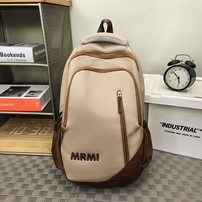 Casual Fashionable College Style School University Trendy Student Backpack Sri Lanka