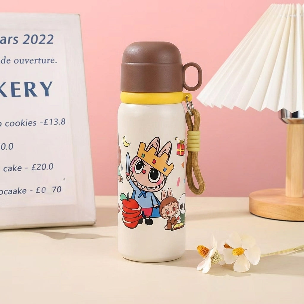 Cute 550ml Portable Labubu Stainless Steel Insulated Bottle / Vacuum Bottle Sri Lanka