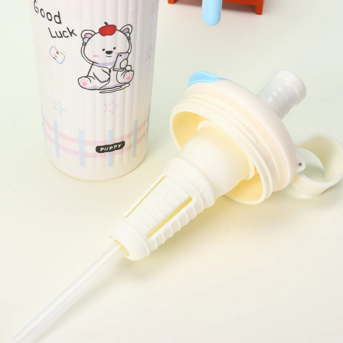 Cute 750ml Cartoon Premium Stainless Steel 316 Insulated Thermal Vacuum Cup Tumbler Sri Lanka