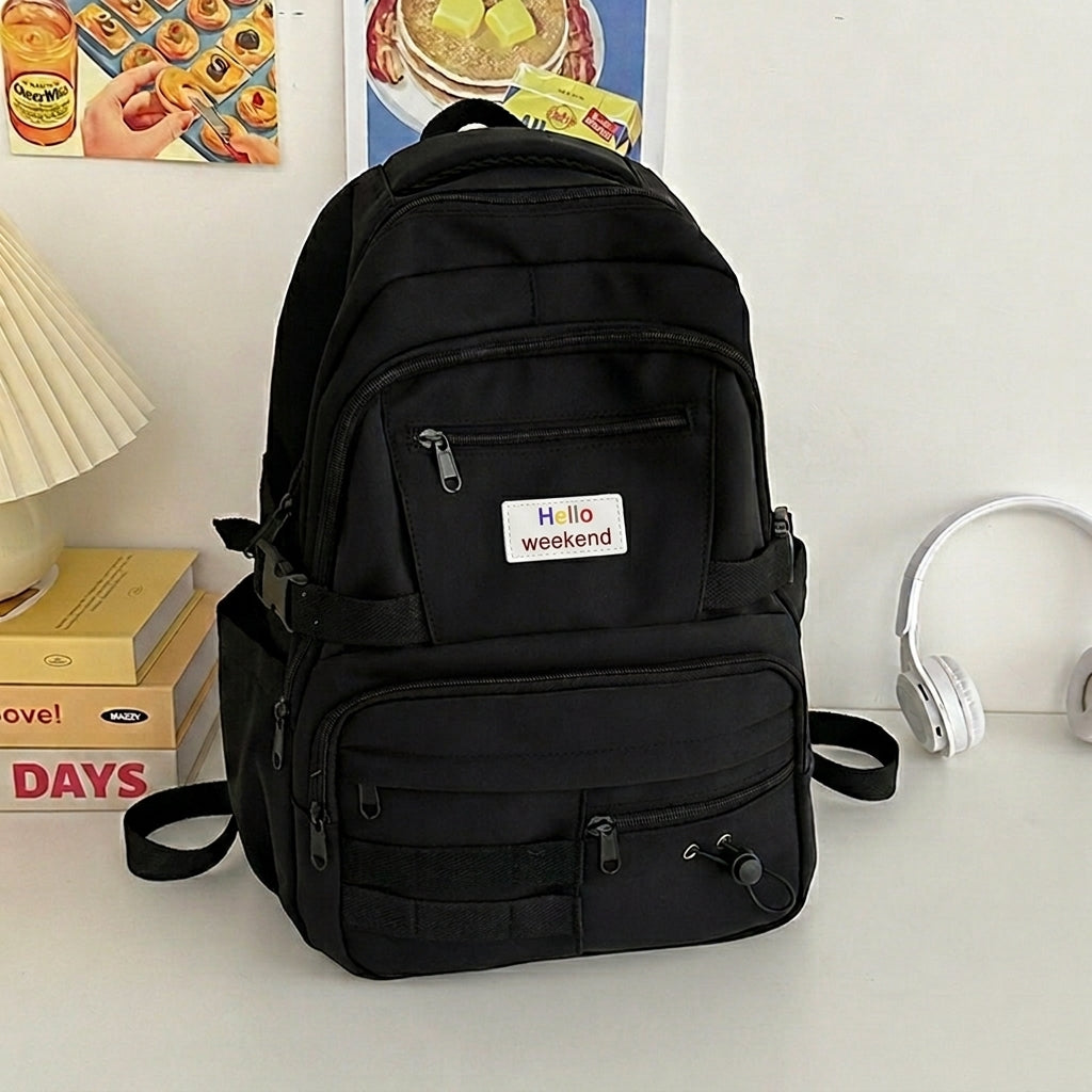 Cute Premium Waterproof College Style Multi-pocket Trendy Student Backpack Sri Lanka