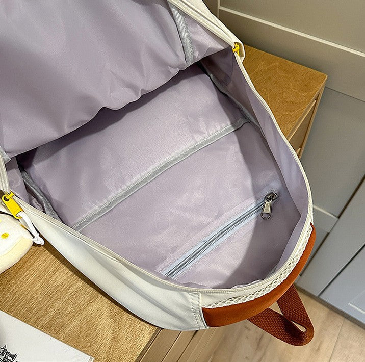 Cute Premium Waterproof College Style Multi-pocket Trendy Student Backpack Sri Lanka