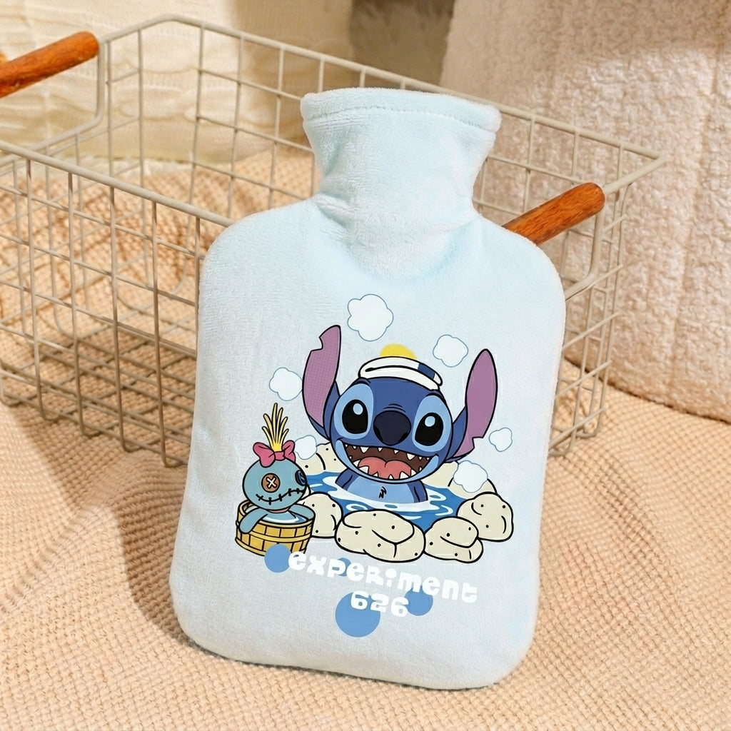 Cute Stich 1000ml PVC Hot Water Bags / Bottles with Cover Sri Lanka