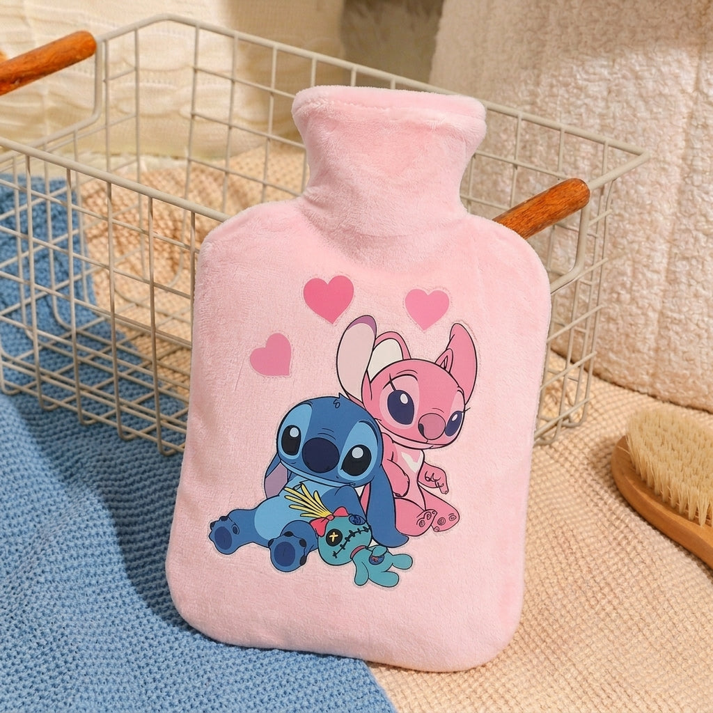 Cute Stich 1000ml PVC Hot Water Bags / Bottles with Cover Sri Lanka