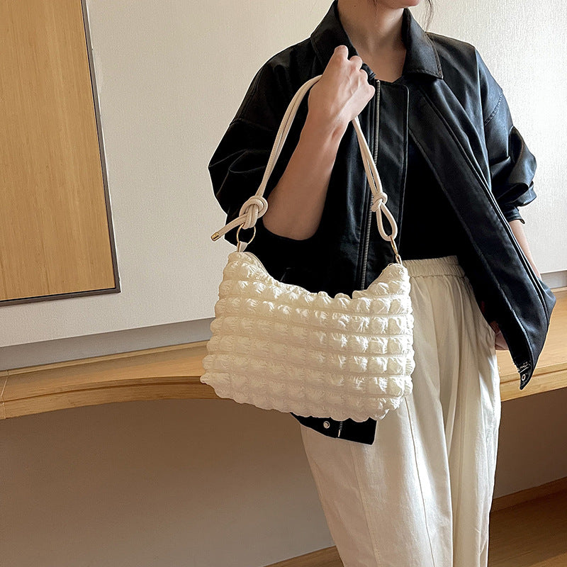 Cloud Bubble Shoulder Style Fashion Handbag