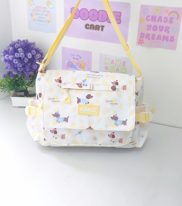 Girls Nylon Style Fashion Crossbody Shoulder Bag