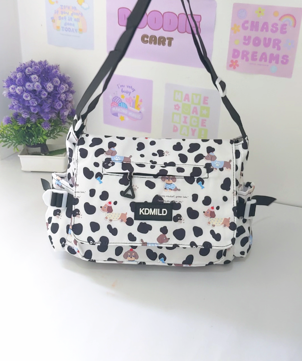 Girls Nylon Style Fashion Crossbody Shoulder Bag