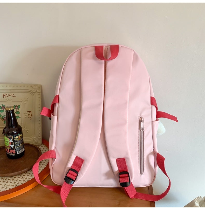 Simple College Style Premium Waterproof Trendy Student Backpack