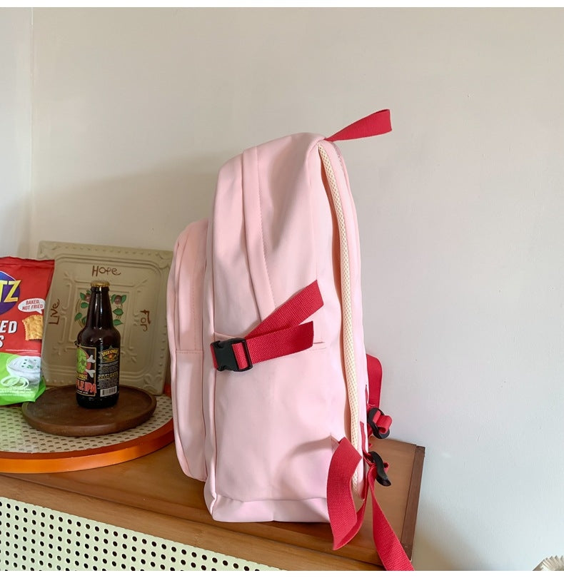 Simple College Style Premium Waterproof Trendy Student Backpack