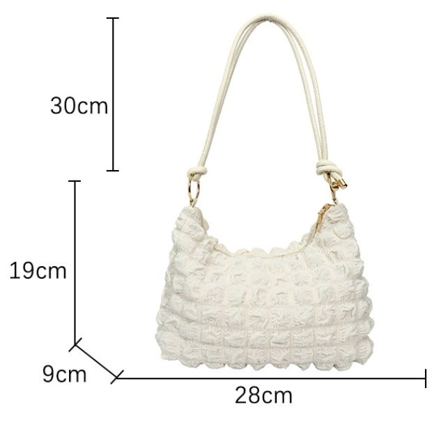 Cloud Bubble Shoulder Style Fashion Handbag